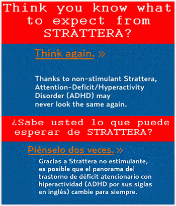 Strattera is a failed antidepressant: Strattera no sirve para nada